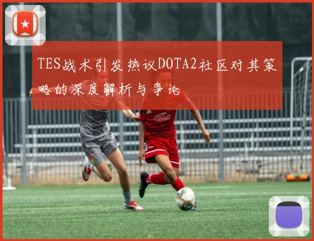 TES战术引发热议DOTA2社区对其策略的深度解析与争论